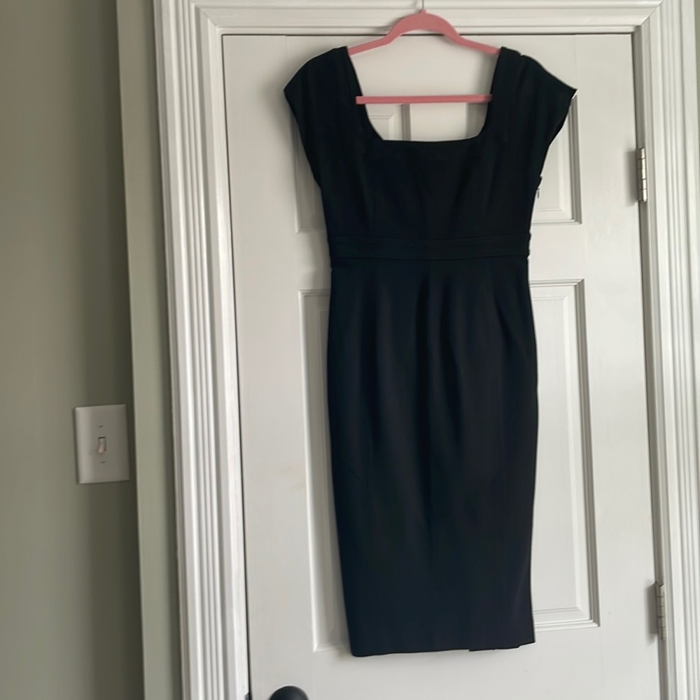 Diane Von Furstenburgh black dress